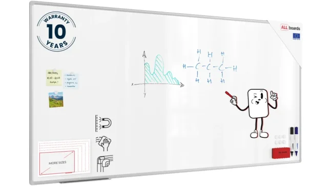 Magnetická tabuľa 200x100 ALLboards PREMIUM