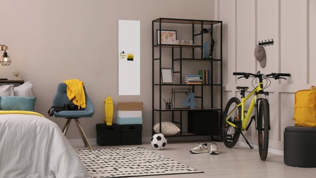 Magnetická tabule SLIMboard bezrámová smazatelná za sucha 90x30 cm