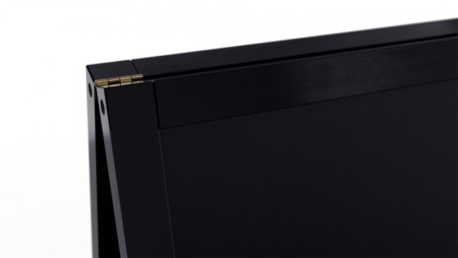 Allboards reklamné áčko s kriedovou tabuľou 118x61 cm - čierné