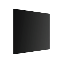 Skleněná kuchyňská deska ČERNÁ- 60x65 cm- vhodná za varnou desku