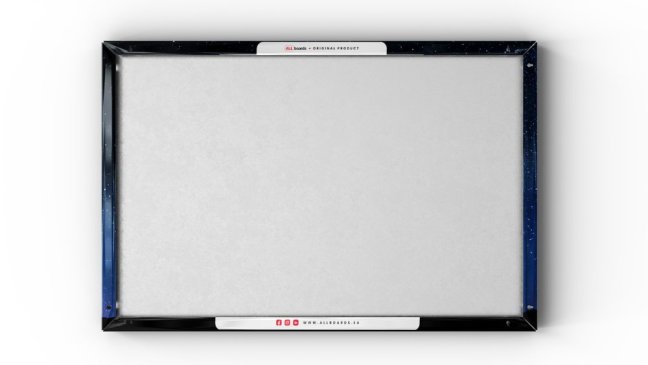 Magnetická tabuľa METALboards, mliečna dráha a strom 60x40 cm