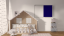 Textilné a biela magnetická tabuľa COMBI v hliníkovom ráme  -90x60 cm