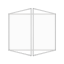 Magnetická vitrína v hliníkovém rámu - 150x100cm