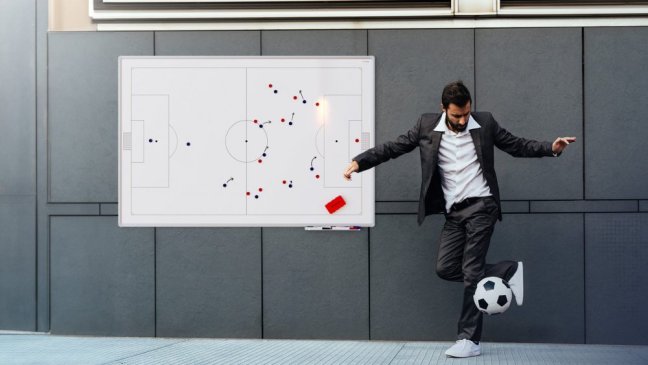 Magnetická tabuľa 150x100 cm futbalové ihrisko ALLboards PREMIUM