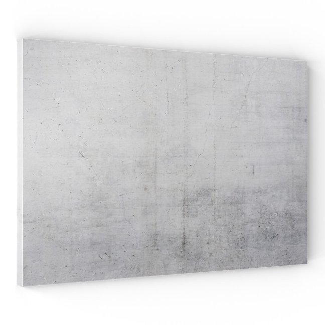 Magnetická tabule METALboards cement 60x40 cm