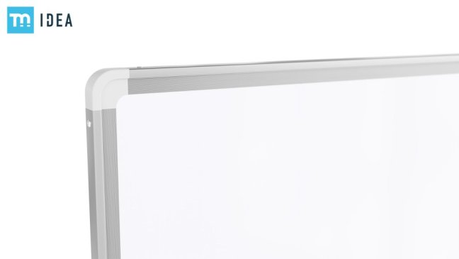 Mobilní tabule TM Idea, oboustranná, otočná, za sucha stíratelná, magnetická, 100x70 cm – řada FLEX