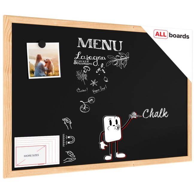 Magnetická tabule 60x40 ALLboards NATURAL