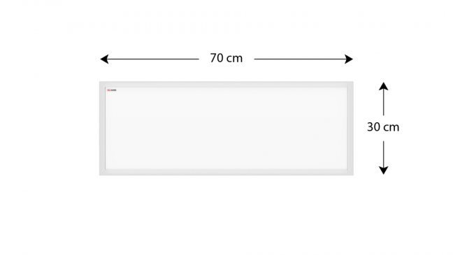 Magnetická tabule 30x70 ALLboards COLOR