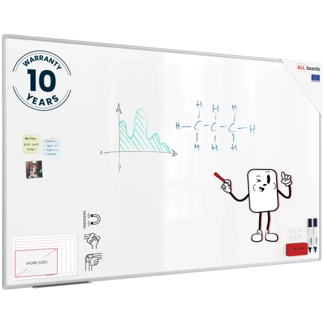 Magnetická tabuľa 220x120 ALLboards PREMIUM