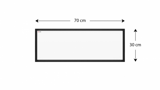 Magnetická tabuľa 30x70 ALLboards COLOR