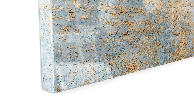 Magnetická tabule METALboards zlatý beton 90x60 cm