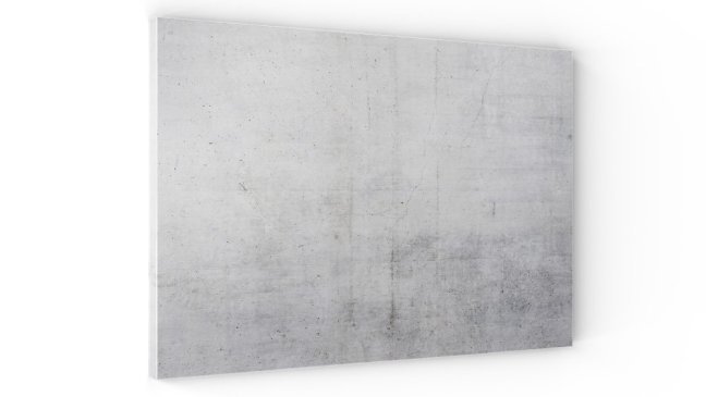 Magnetická tabule METALboards cement 60x40 cm