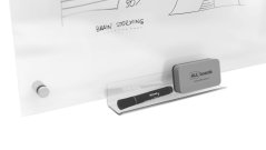 Skleněná nemagnetická tabule TRANSPARENTNÍ 120×90 cm