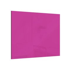 Magnetická sklenená tabuľa  Mademoiselle Fuchsia  60x40  cm