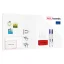Magnetická tabuľa SLIMboard bezrámová zmazateľná za sucha 120x60 cm