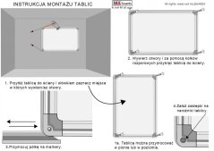Magnetická tabuľa 100x80 cm súradnicový systém XY