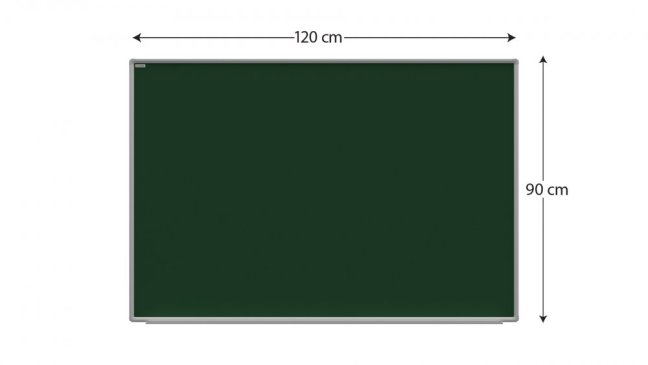Allboards magnetická kriedová tabuľa 120x90 cm (zelená)