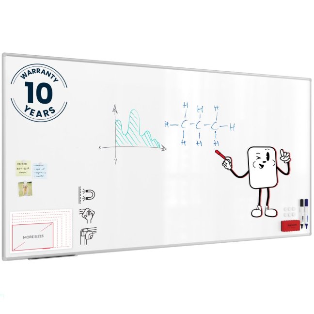 Magnetická tabule 240x120 ALLboards PREMIUM
