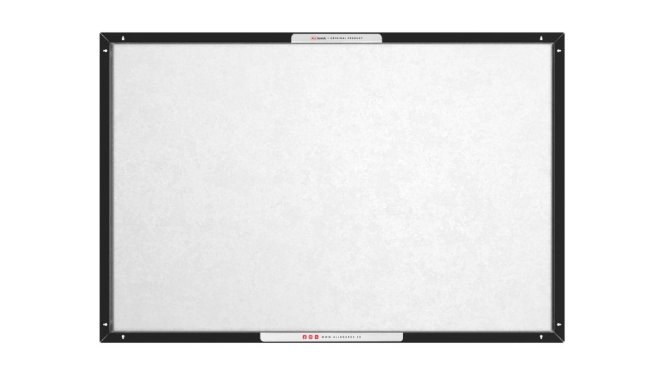 Magnetická tabuľa 120x90 ALLboards METAL - čierna