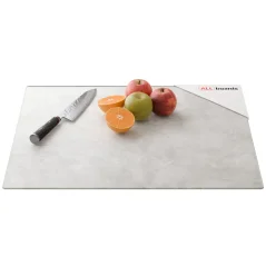 Skleněná krájecí deska BETON II 60 × 52 cm