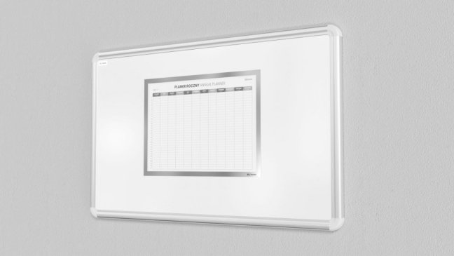 Magnetická kapsa na papier A4 - striebrná - sada 5 kusů