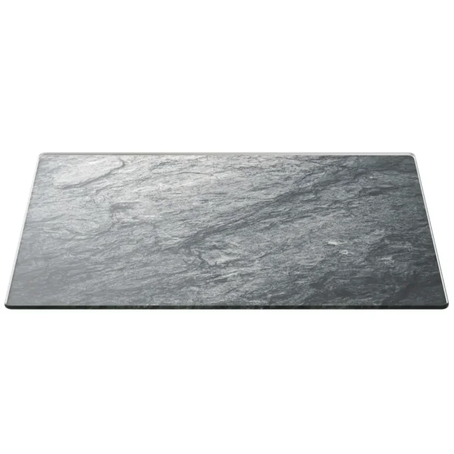 Sklenená doska na krájanie GRANIT / SKALA / KAMEŇ 30 × 40 cm – kuchynská doska, ochranná doska, sklenený podnos