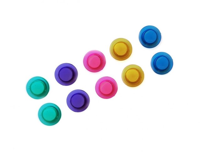Magnety na tabule 30mm - mix 10 kusů