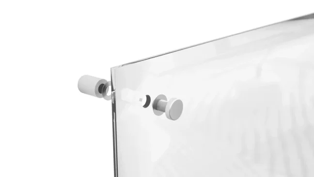 Sklenená nemagnetická tabuľa TRANSPARENTNÁ 150×100 cm