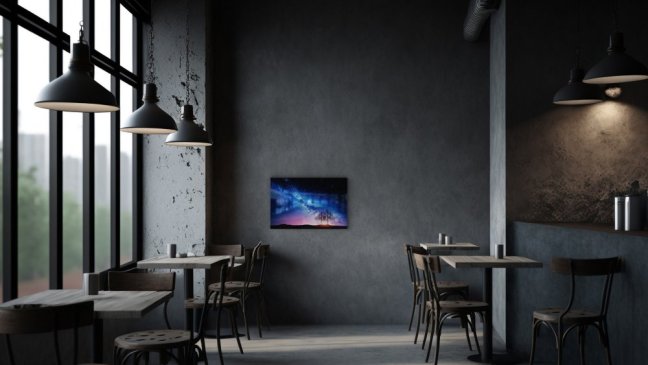 Magnetická tabuľa METALboards, mliečna dráha a strom 60x40 cm