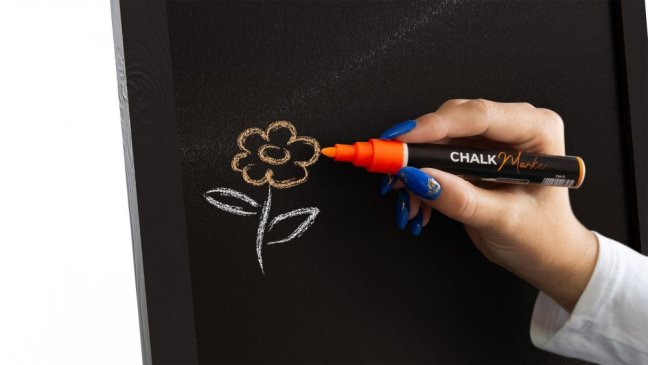 Reklamné áčko s kriedovou tabuľou 78x44 cm- jednostranné