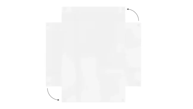 Magnetická tabuľa SLIMboard bezrámová zmazateľná za sucha 60x40 cm