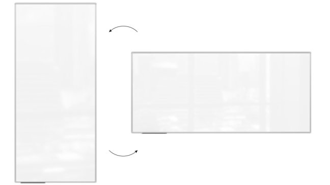Magnetická tabule 220x100 ALLboards PREMIUM