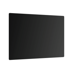 Sklenená kuchynská doska BLACK 60X52 cm- doska na krájanie - ochranná doska