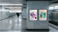 Plakátový rám B1 OWZ – černý, zacvakávací