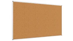 Korková nástěnka v hliníkovém rámu 200x120 cm