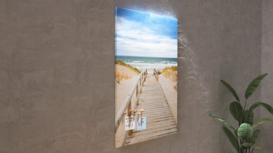 Obraz Cesta na pláž 60x90 ALLboards CANVAS