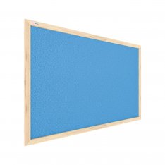 ALLboards korková tabule v dřevěném rámu 90x60 cm- SKY