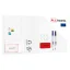 Magnetická tabuľa SLIMboard bezrámová zmazateľná za sucha 240x120 cm