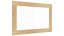 Magnetická tabuľa PREMIUM 90x60 cm v ráme vo farbe duba