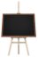 Kriedová nemagnetická tabuľa s dreveným rámom 90x60 cm+ drevený bukový stojan