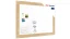 Magnetická tabule PREMIUM 120x90 cm v rámu v barvě dubu
