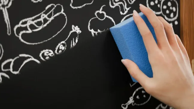 Allboards tabule černá křídová v dřevěném rámu 120x60 cm