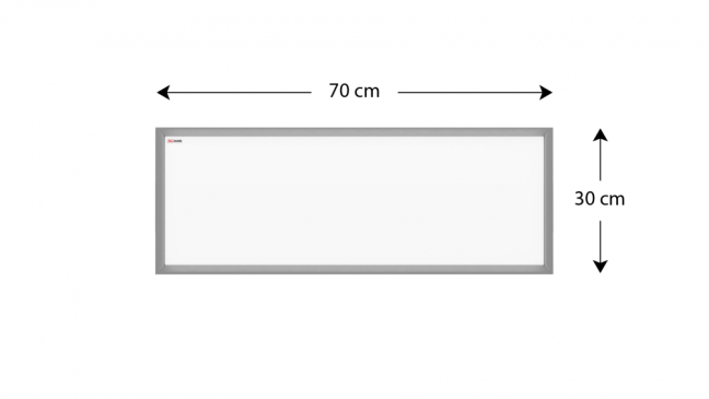 Magnetická tabule 30x70 ALLboards COLOR
