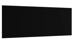 Bezrámová magnetická kriedová tabuľa magnetický panel SLIMboard 90x30 cm