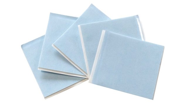 Oboustranná pěnová páska (čtverce) 7×7 cm – sada 5 ks