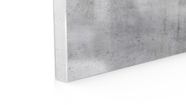 Magnetická tabule METALboards cement 60x40 cm