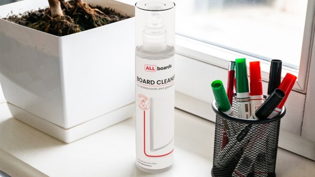 Allboards prípravok na čistenie bielych tabúľ 250 ml