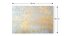 Magnetická tabule METALboards zlatý beton 90x60 cm