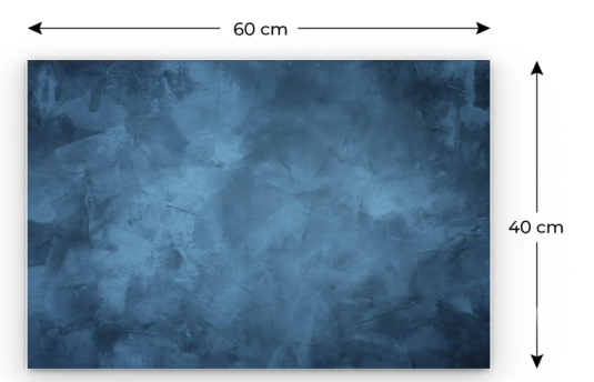 Sklenený obraz ZAMRAČENÁ OBLOHA 60x40 cm