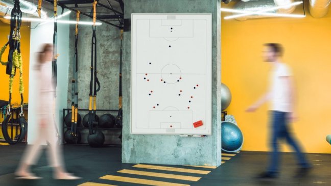 Magnetická tabuľa 150x100 cm futbalové ihrisko ALLboards PREMIUM